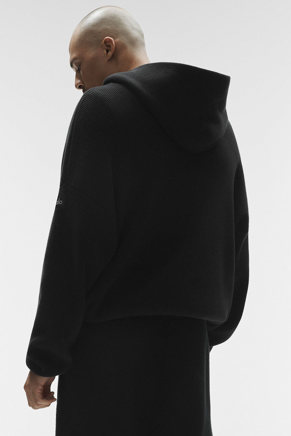 Pull à capuche Scholar - Noir