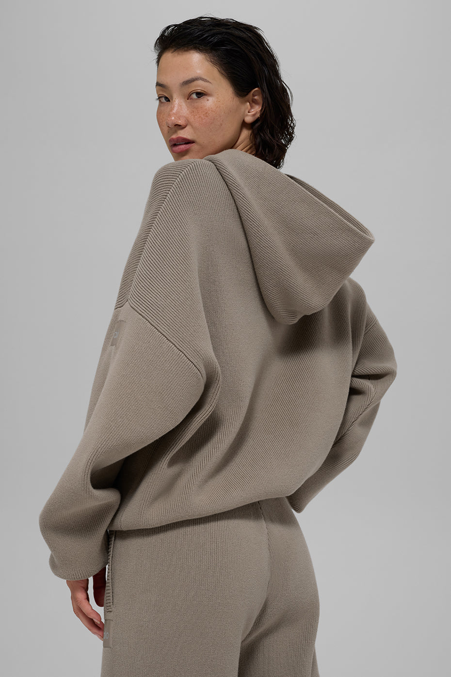 Pull à capuche Scholar - Cacao clair