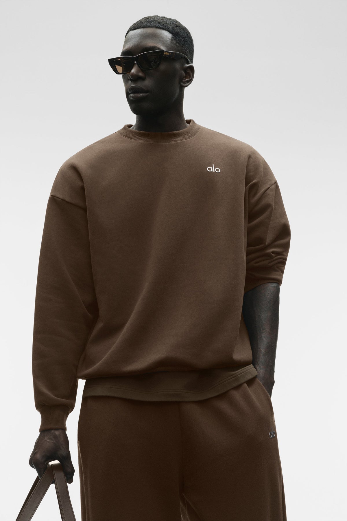 Sweat à col rond Accolade - Espresso