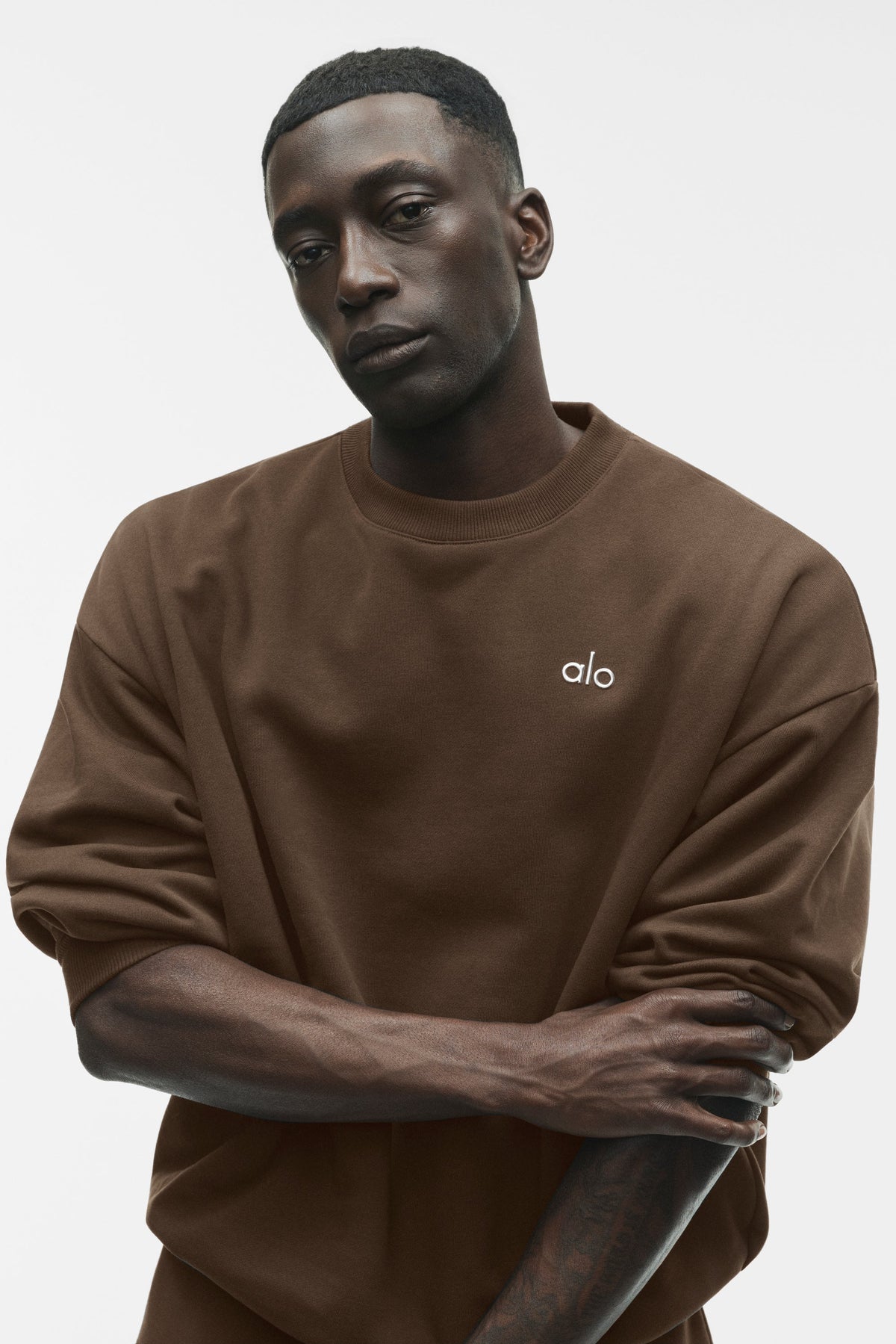 Sweat à col rond Accolade - Espresso