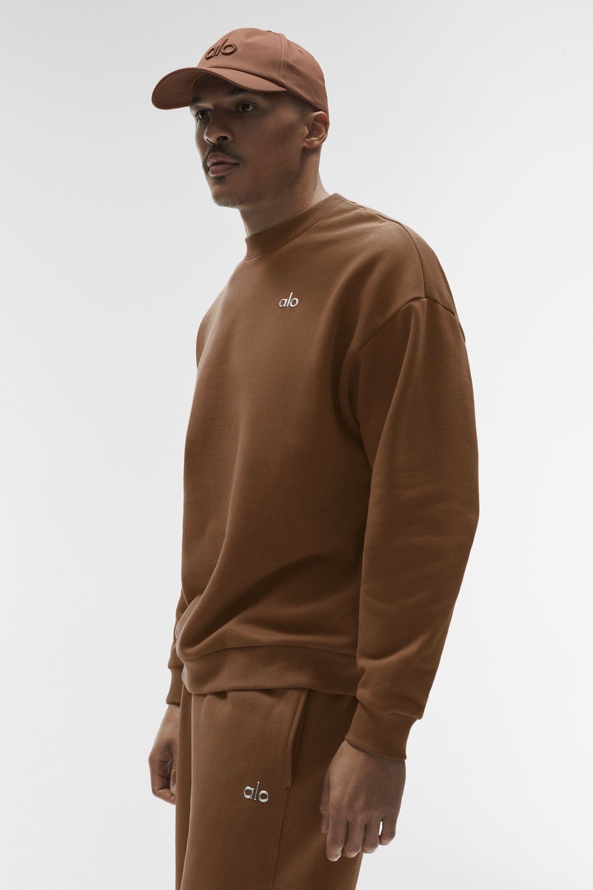 Sweat à col rond Accolade - Brun ensoleillé