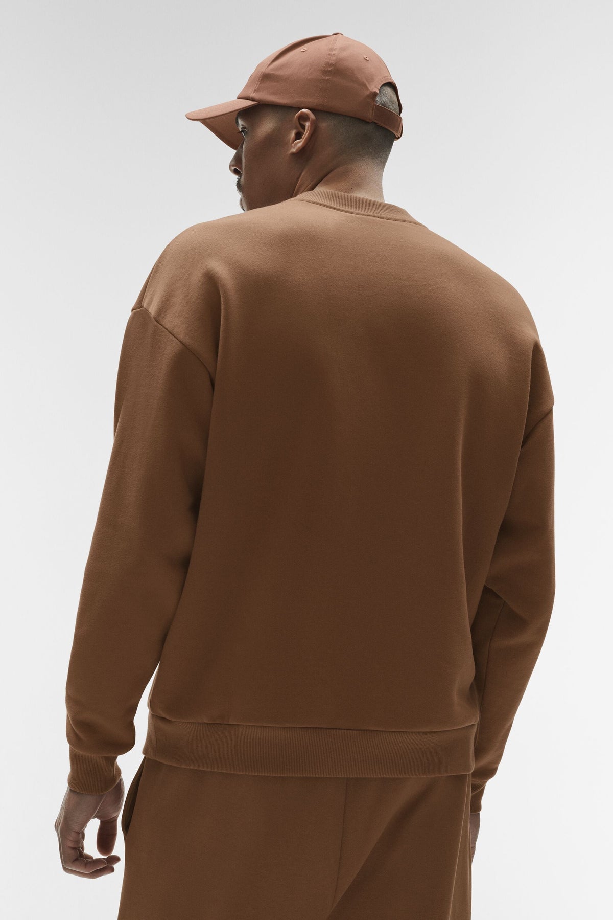 Sweat à col rond Accolade - Brun ensoleillé