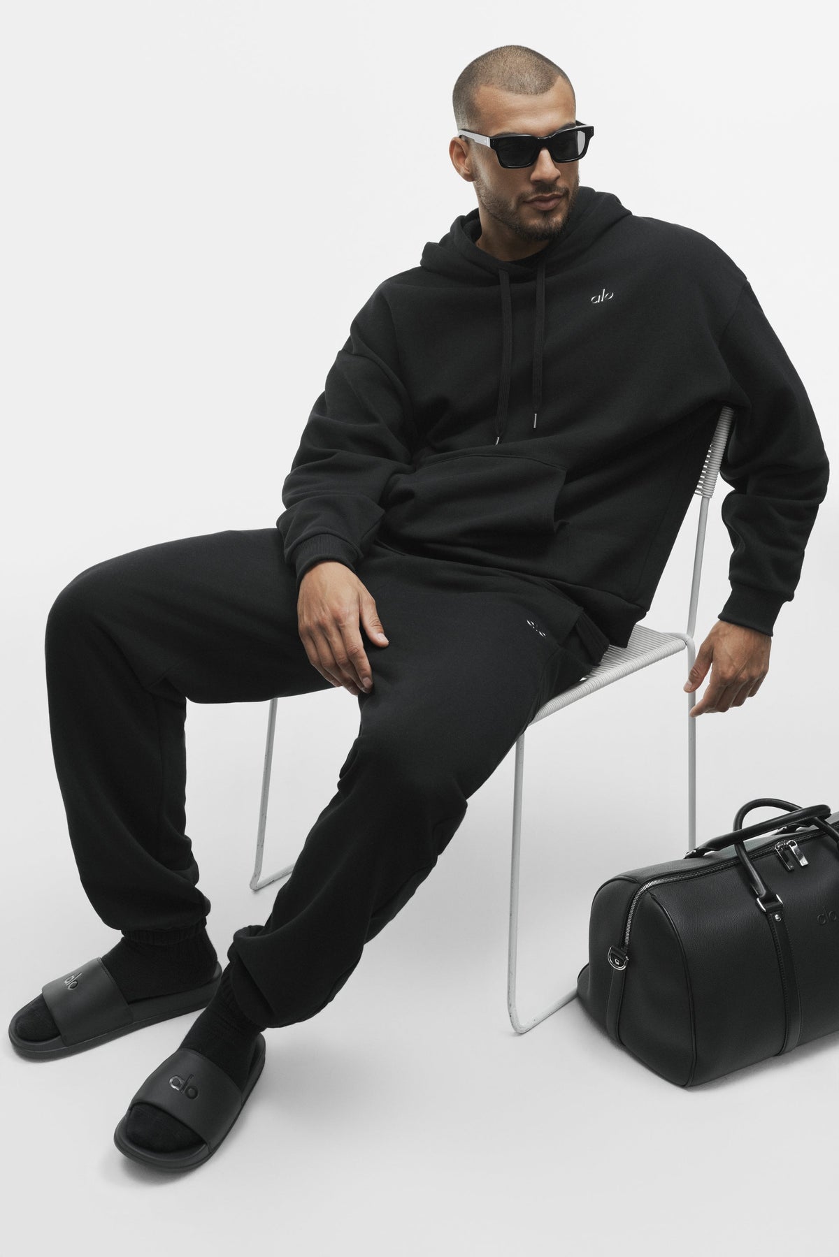 Sweat à capuche Accolade - Noir