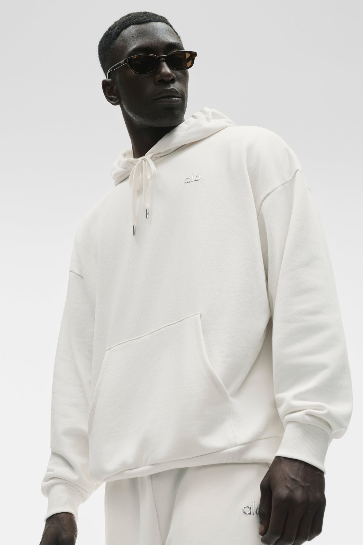 Sweat à capuche Accolade - Ivoire