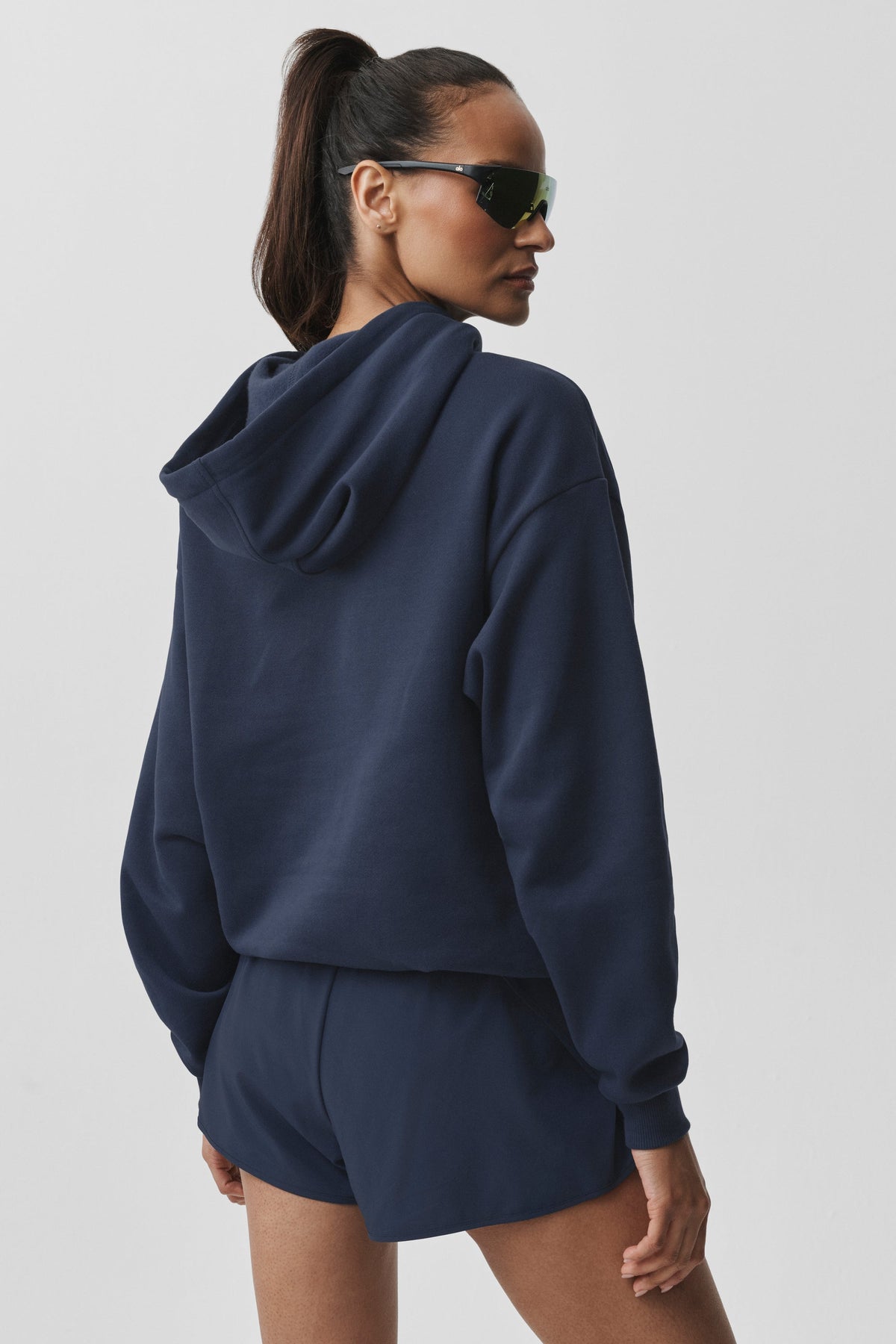 Sweat à capuche Accolade - Bleu marine