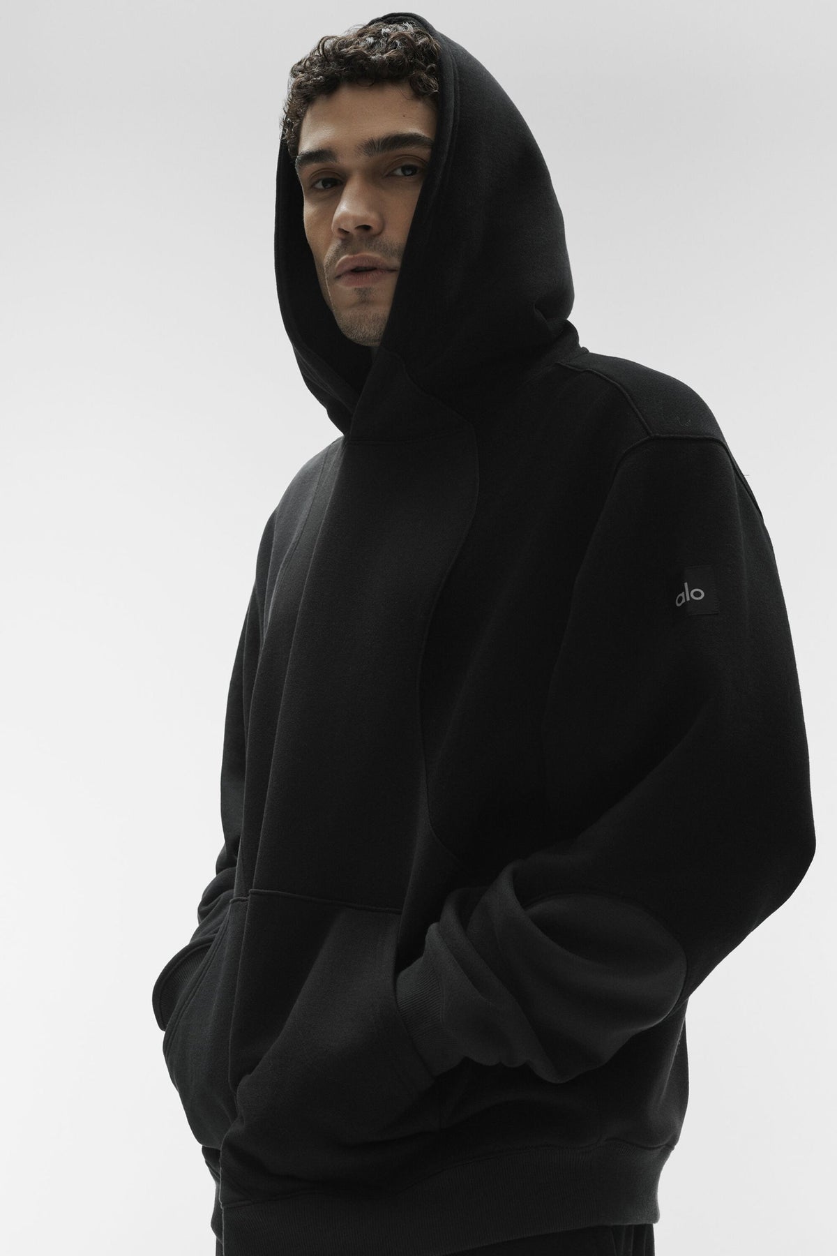 Sweat à capuche Make Waves - Noir vintage ton sur ton