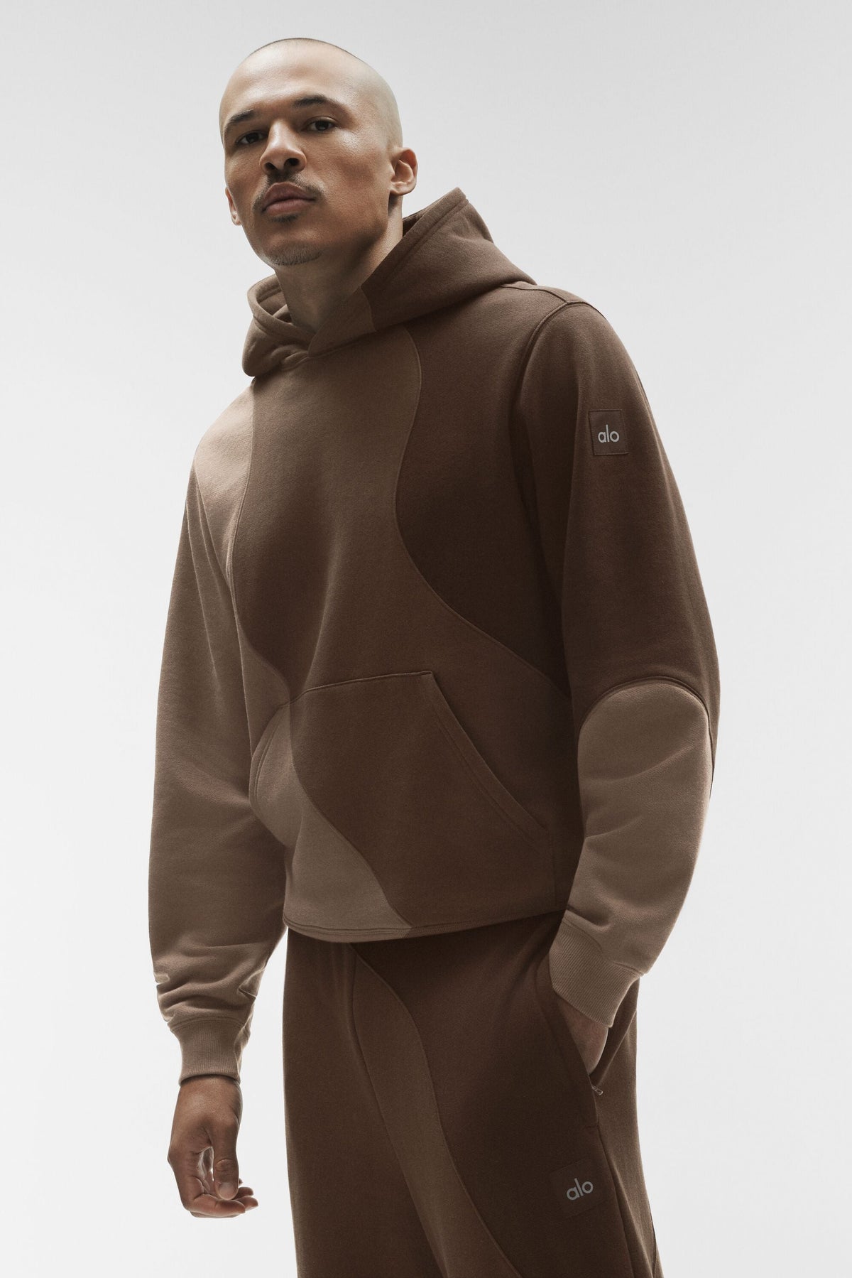 Sweat à capuche Make Waves - Espresso ton sur ton