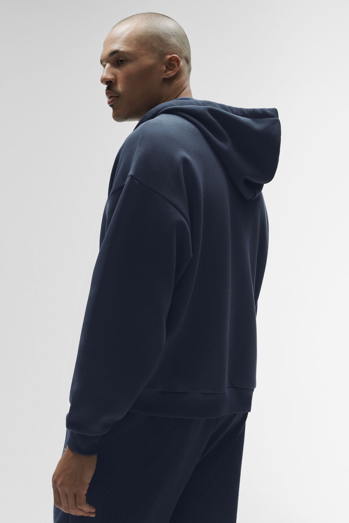 Sweat à capuche entièrement zippé Accolade - Bleu marine