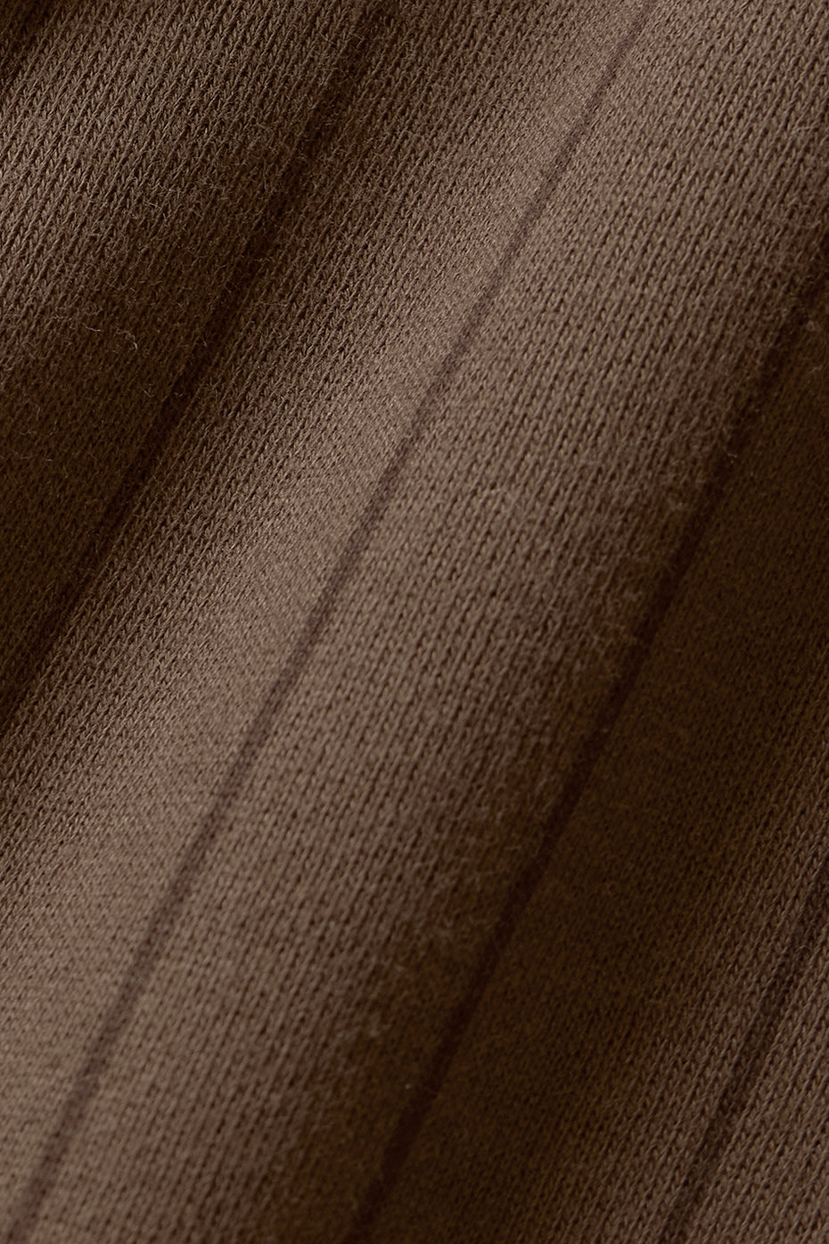Sweat à capuche à fines rayures - Espresso à fines rayures