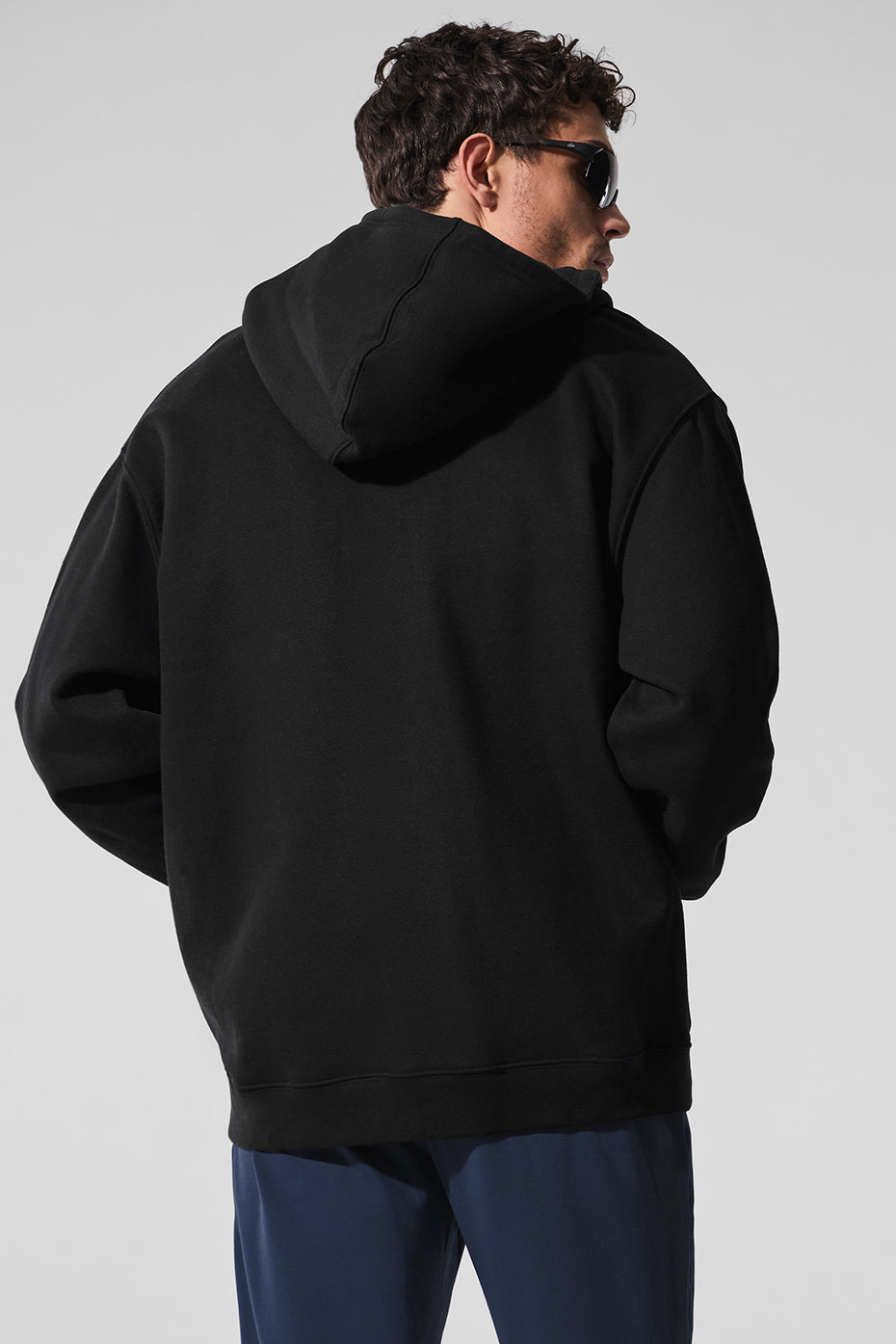 Sweat épais à capuche entièrement zippé Renown - Noir