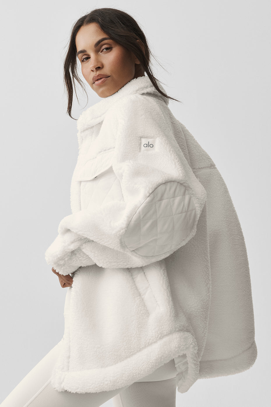 Surchemise Sherpa Edge - Ivoire