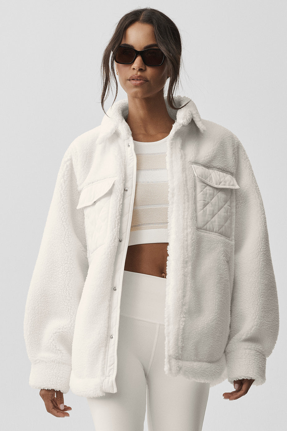 Surchemise Sherpa Edge - Ivoire
