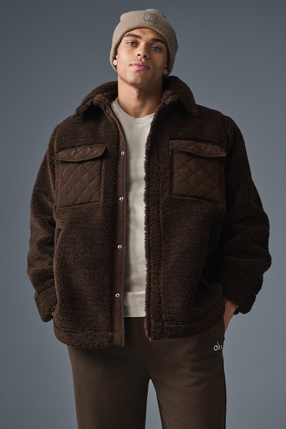 Surchemise Sherpa Edge - Espresso