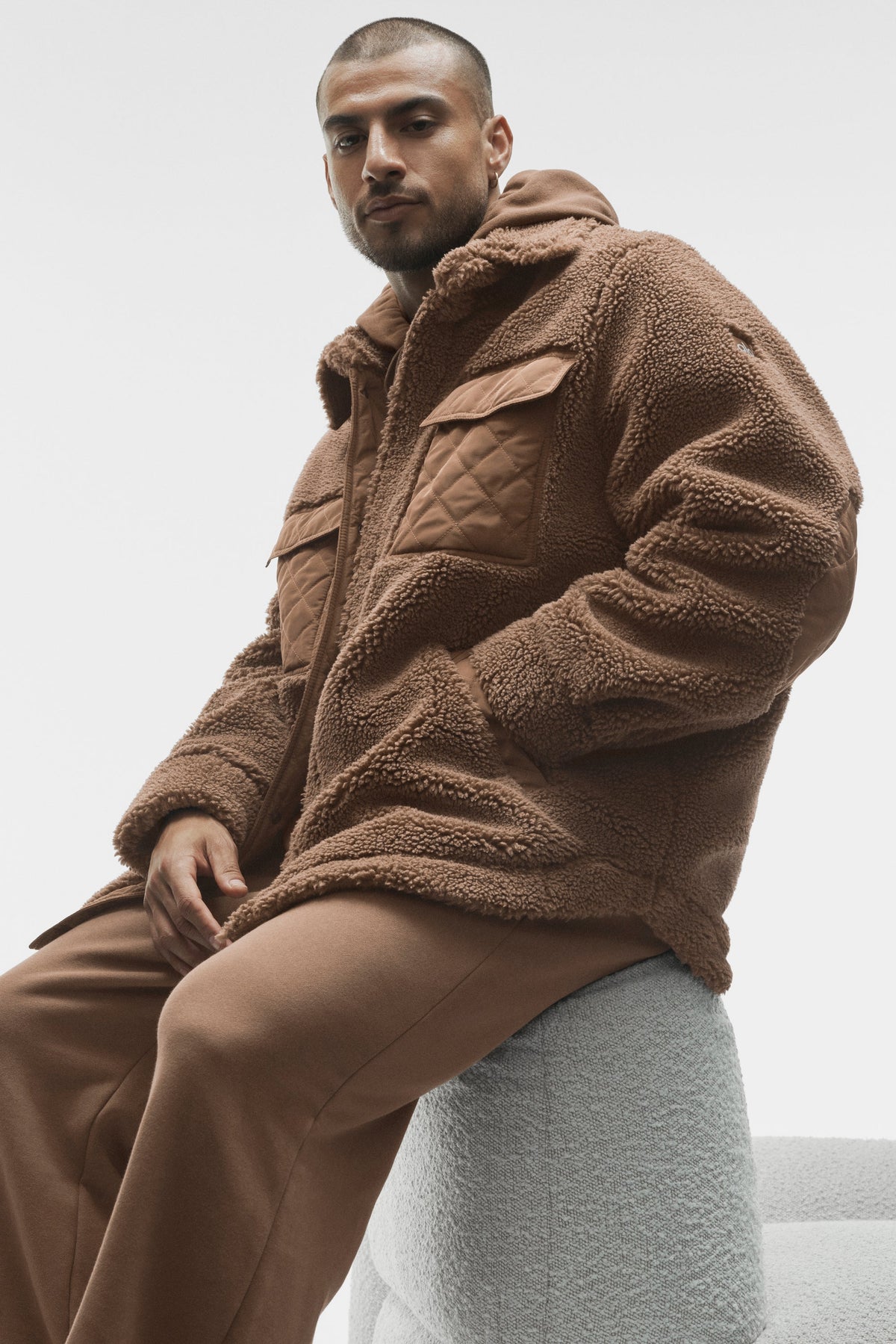Surchemise Sherpa Edge - Brun Java