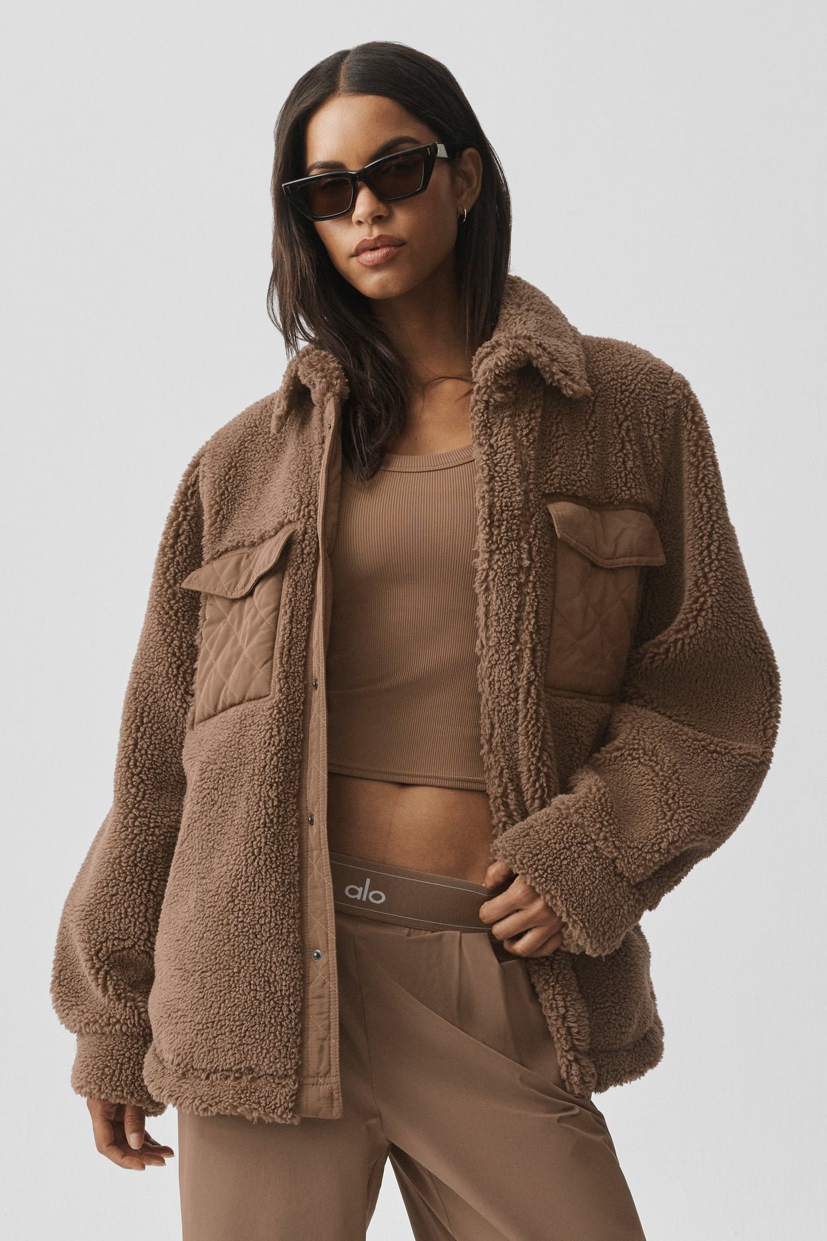 Surchemise Sherpa Edge - Brun Java