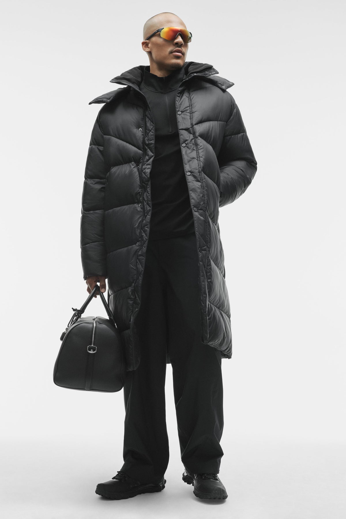 Trench doudoune Gold Rush - Noir