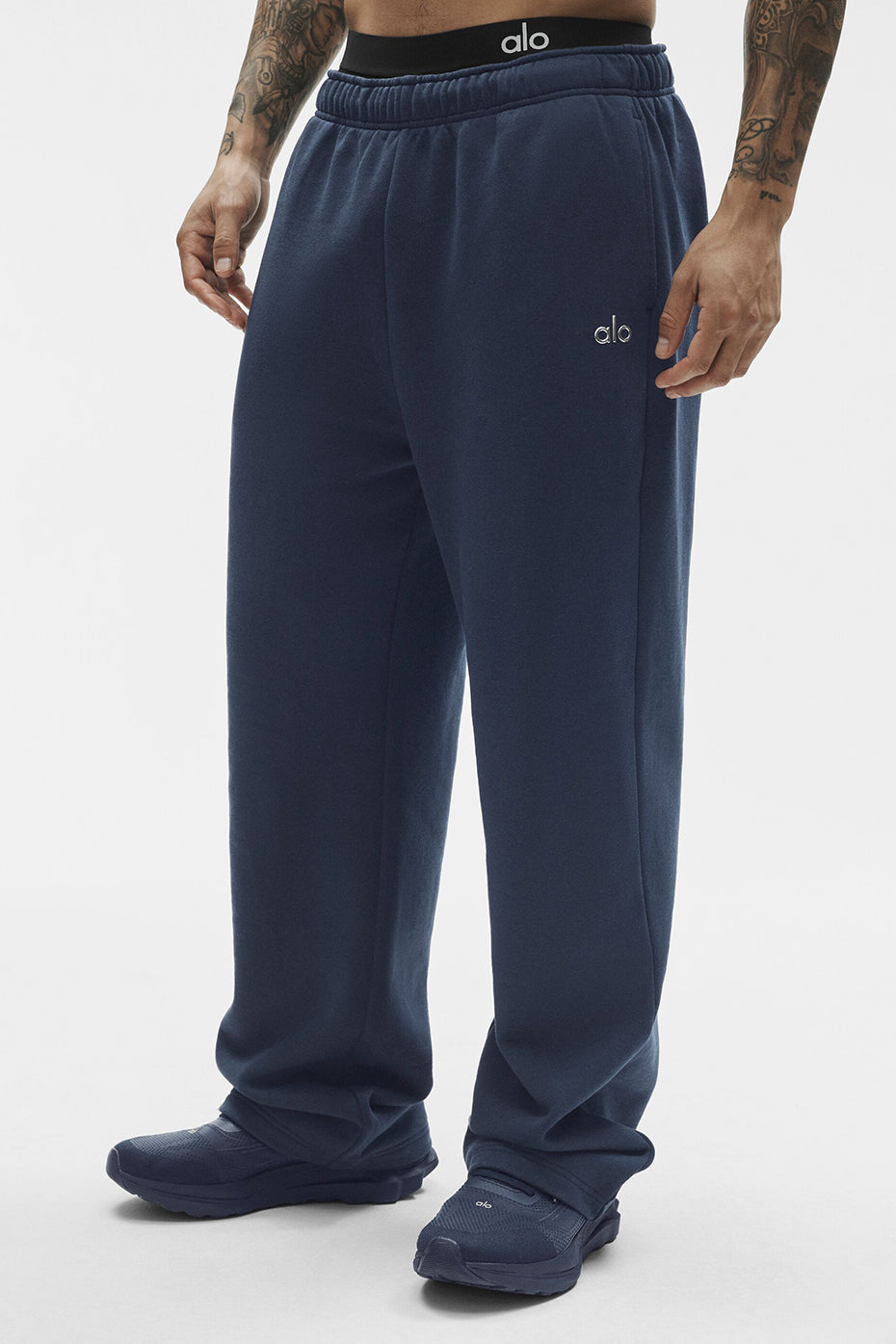 Pantalon de jogging droit Accolade - Bleu marine