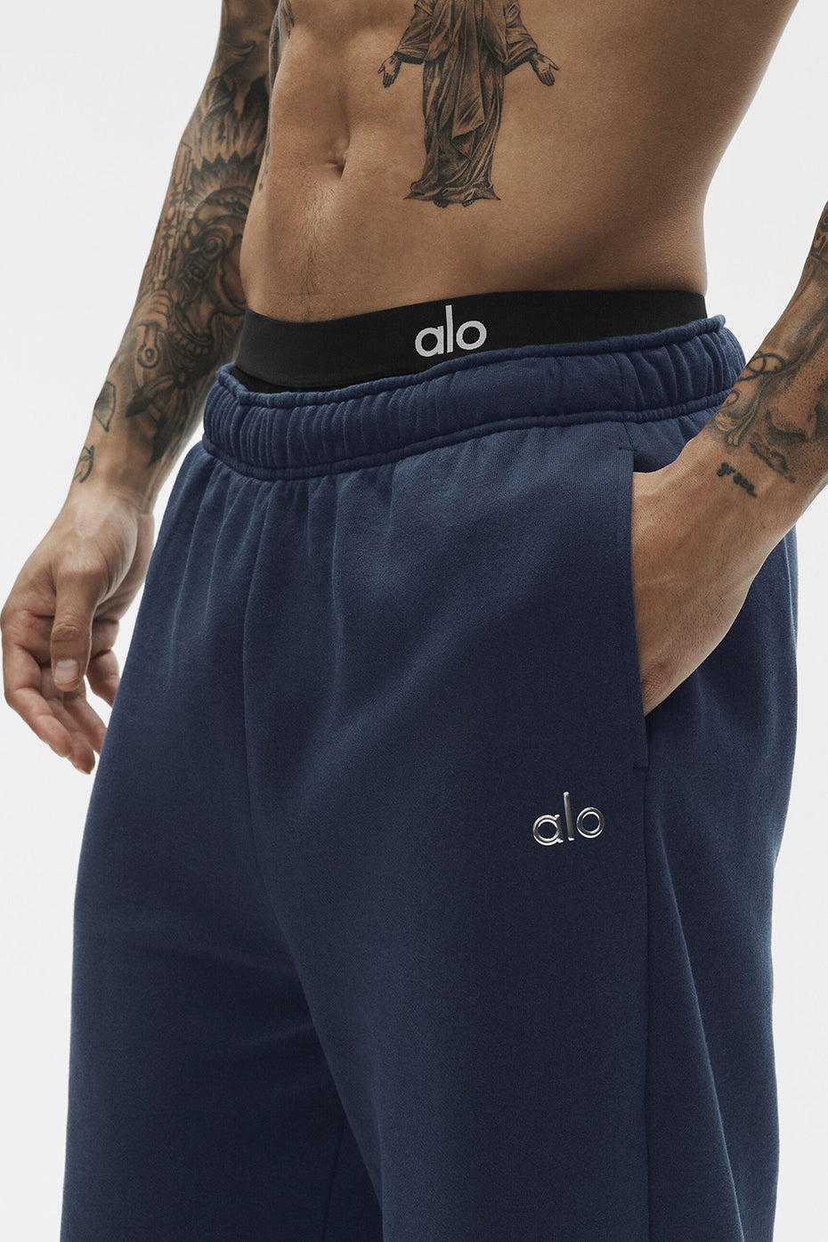 Pantalon de jogging droit Accolade - Bleu marine