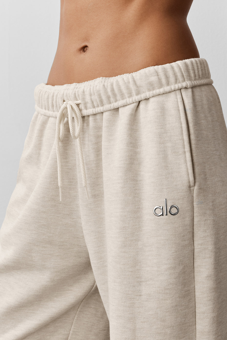 Pantalon de jogging droit Accolade - Flocons d’avoine chiné