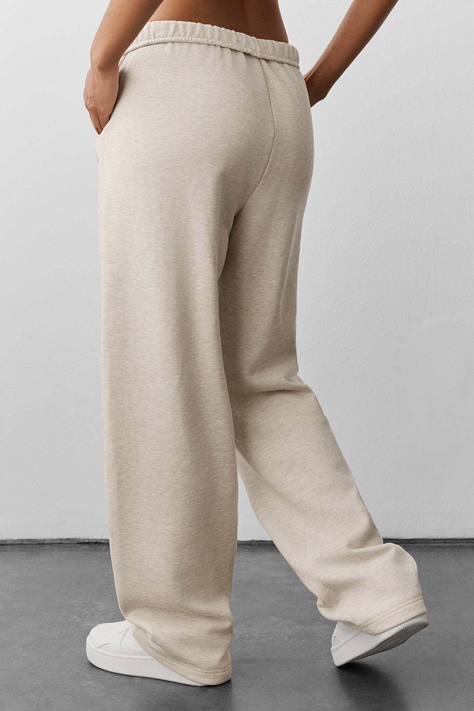 Pantalon de jogging droit Accolade - Flocons d’avoine chiné