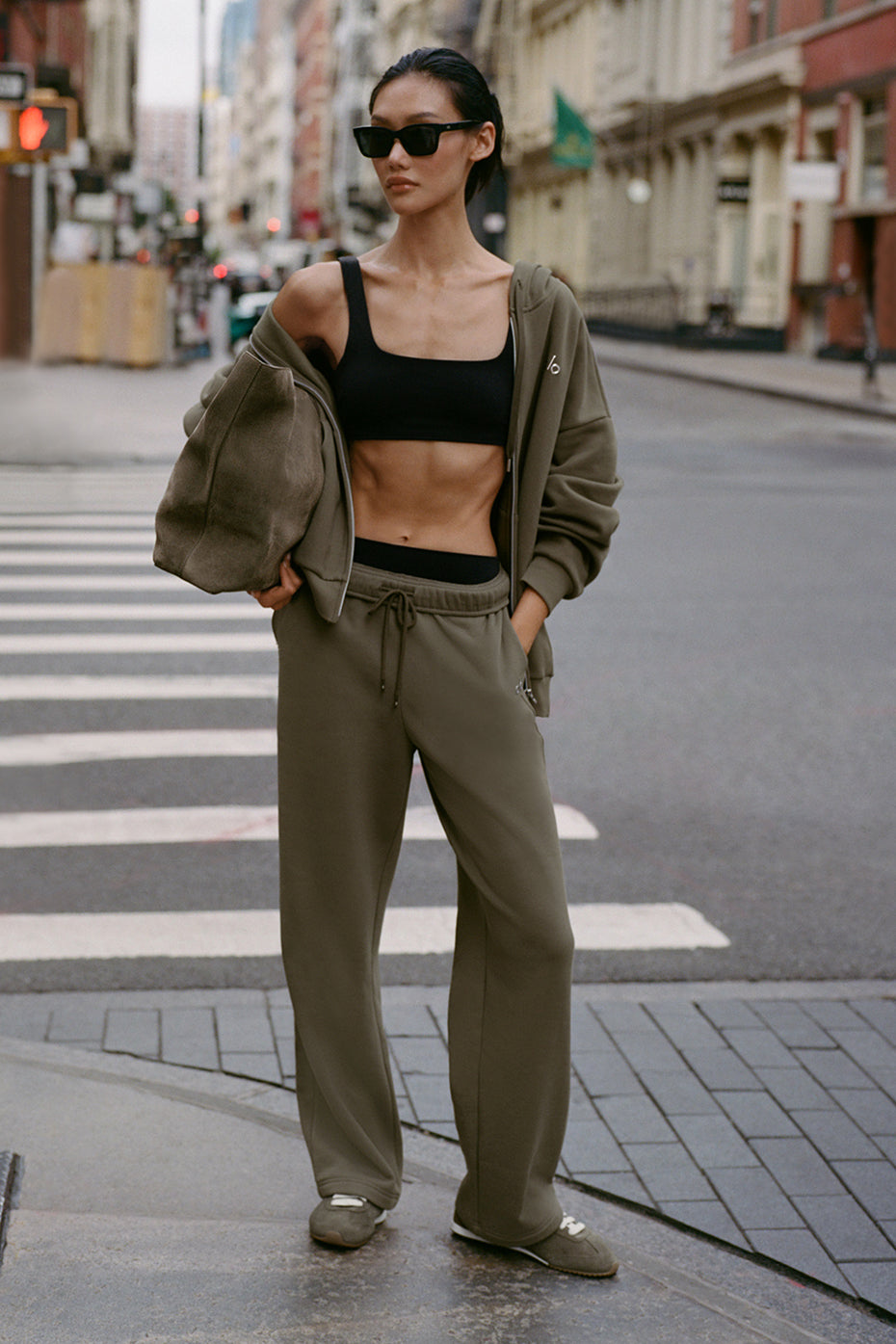 Pantalon de jogging droit Accolade - Olivier