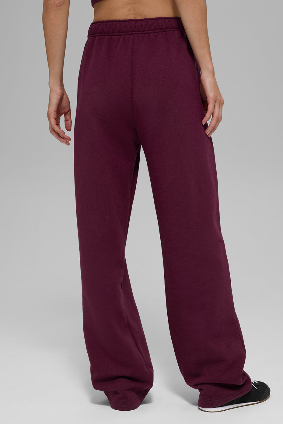 Pantalon de jogging droit Accolade - Bordeaux