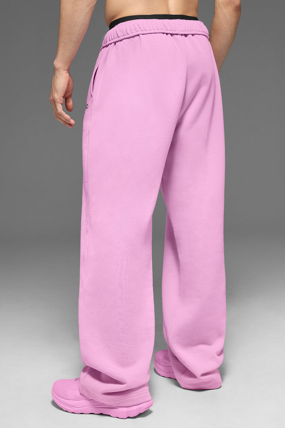 Pantalon de jogging droit Accolade - Rose cœur de bonbon