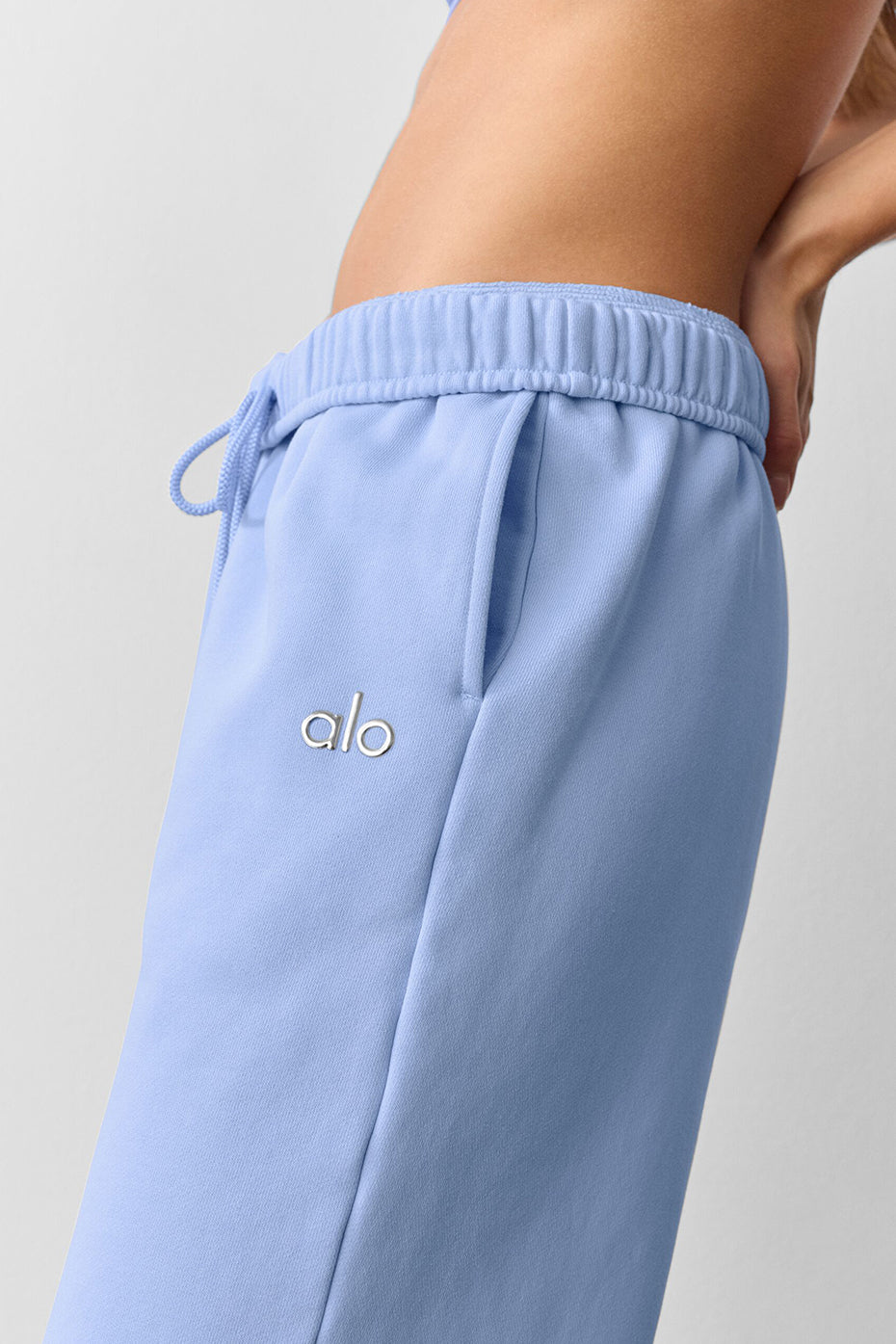 Pantalon de jogging droit Accolade - Bleu Provence clair