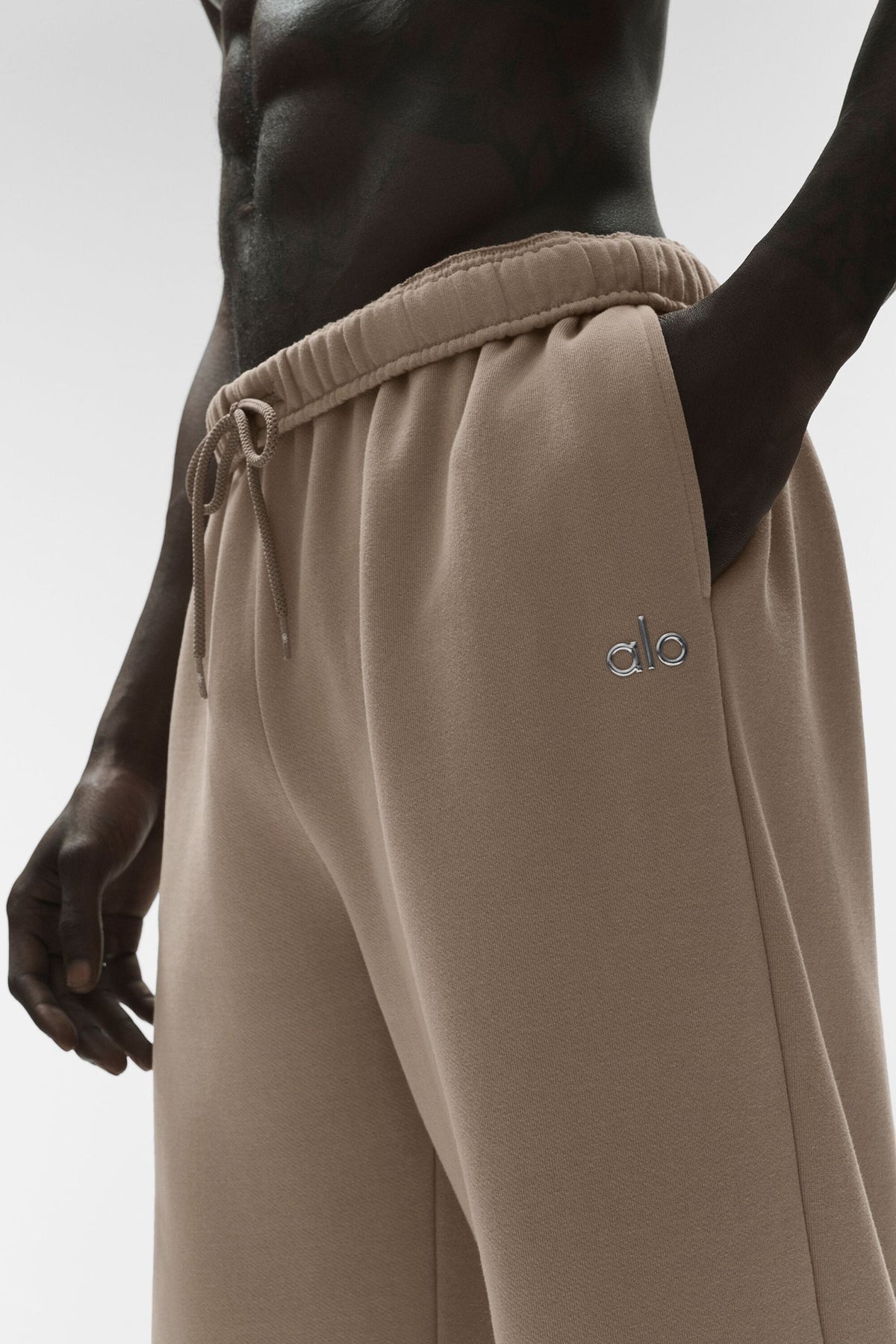 Pantalon de jogging droit Accolade - Gravier