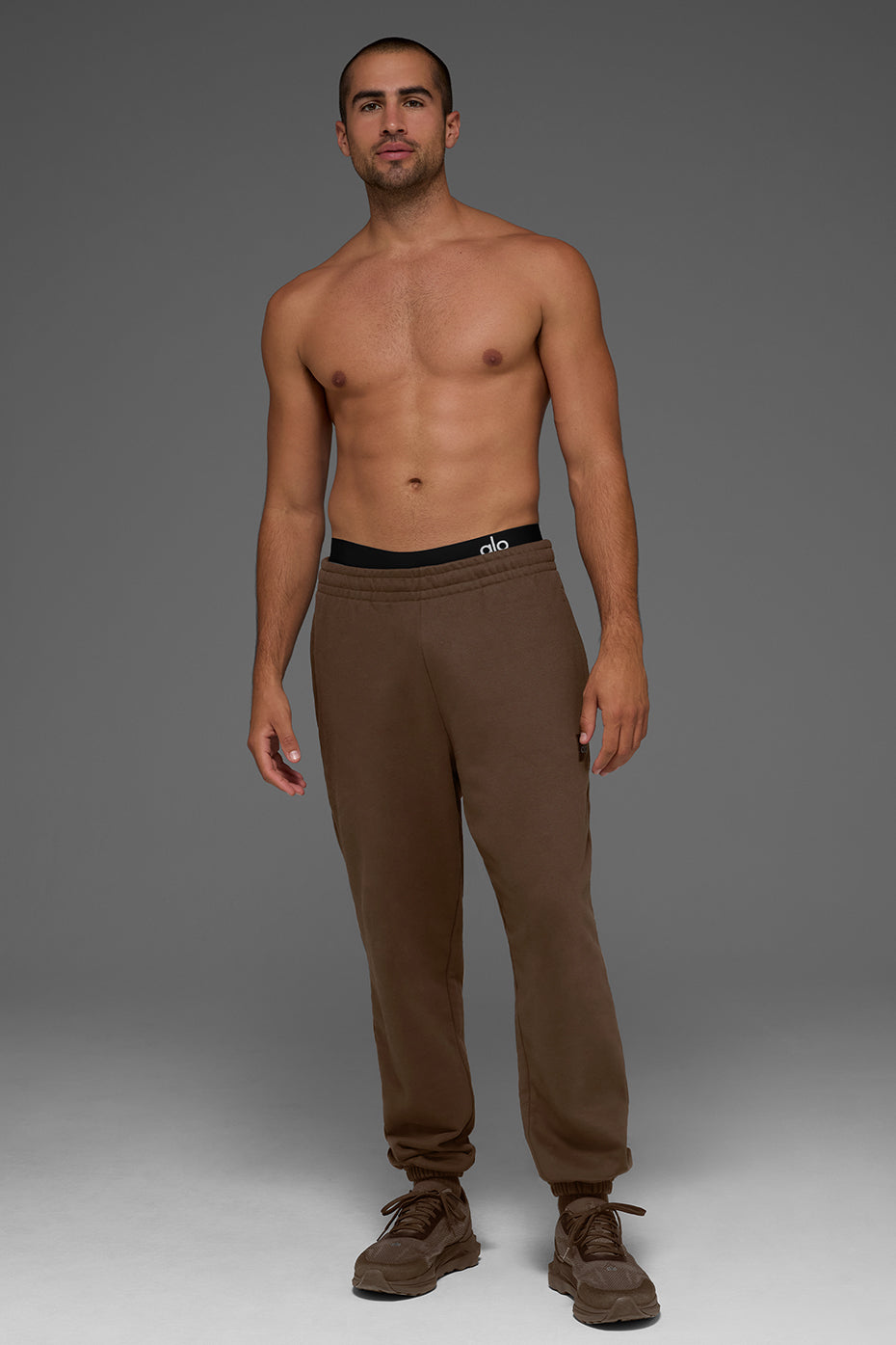 Pantalon de jogging épais Renown à bas resserrés - Espresso