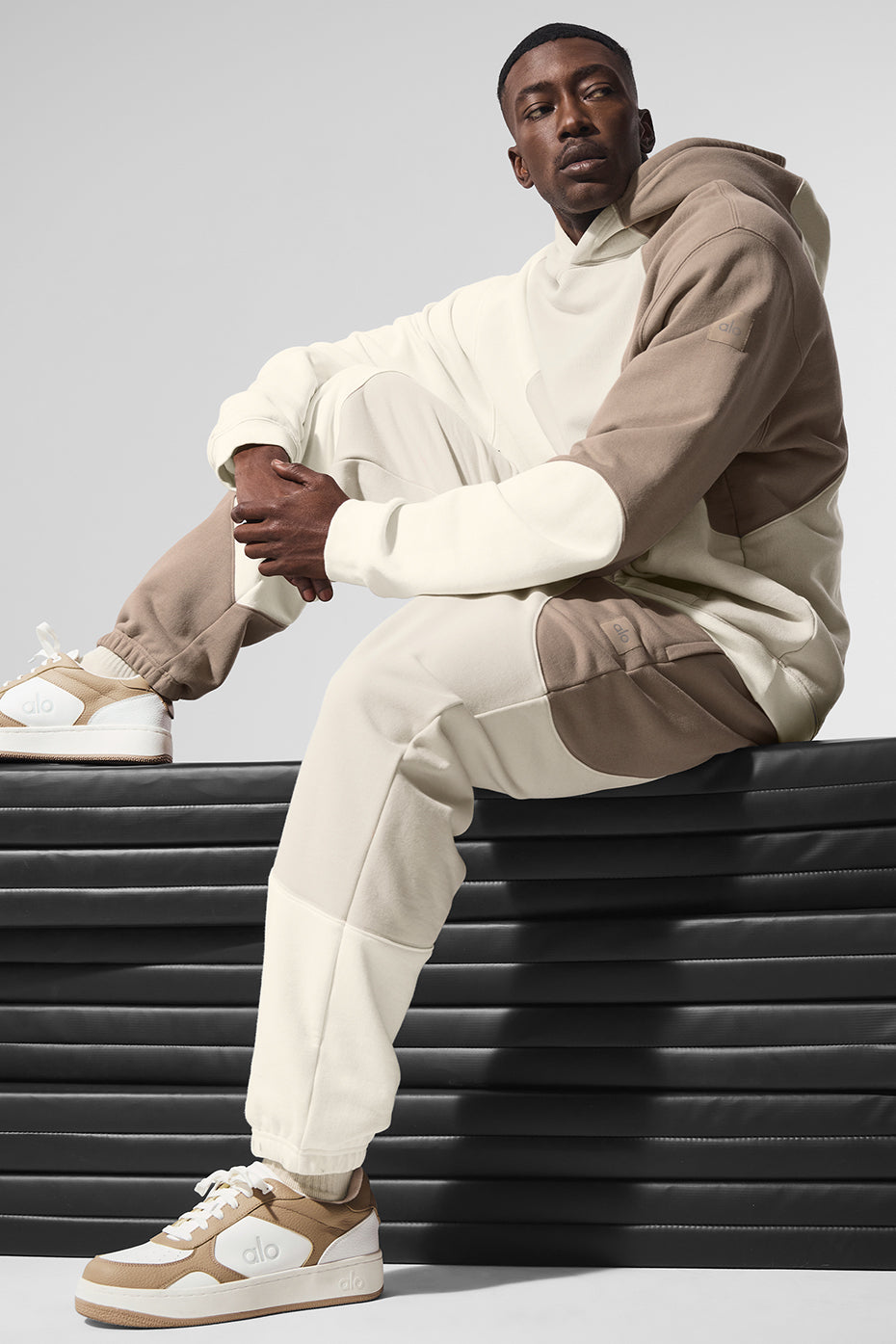 Pantalon de jogging Make Waves - Ivoire/Écru/Gravier
