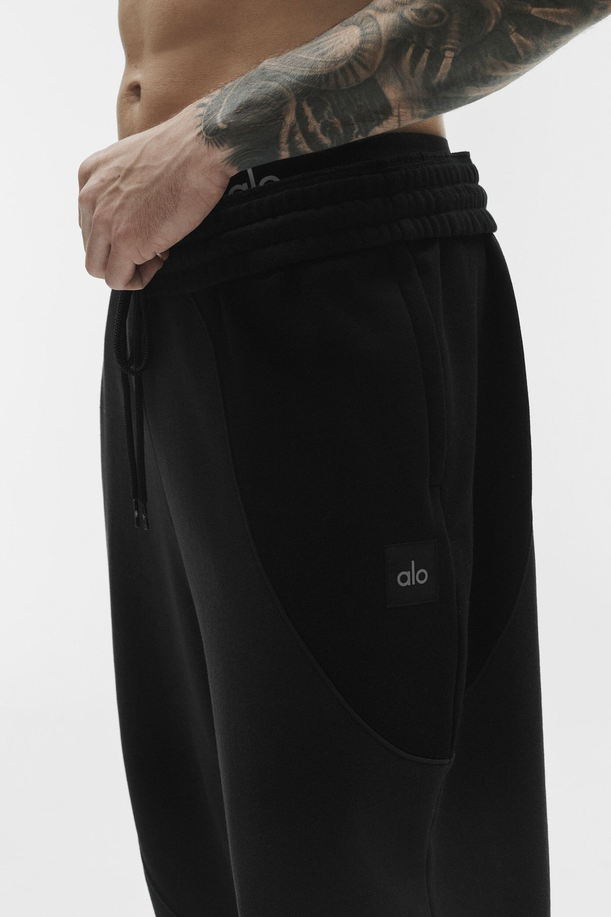 Pantalon de jogging Make Waves - Noir vintage ton sur ton