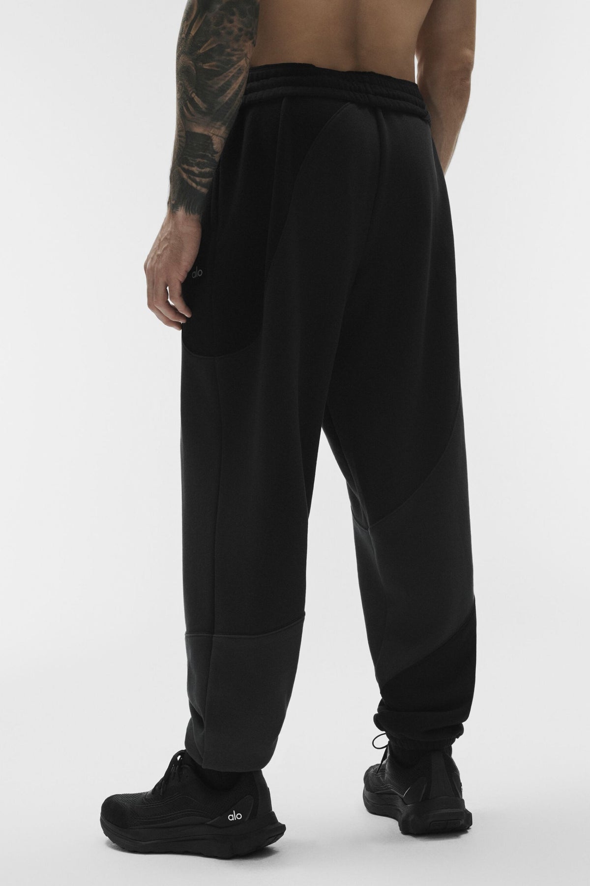 Pantalon de jogging Make Waves - Noir vintage ton sur ton