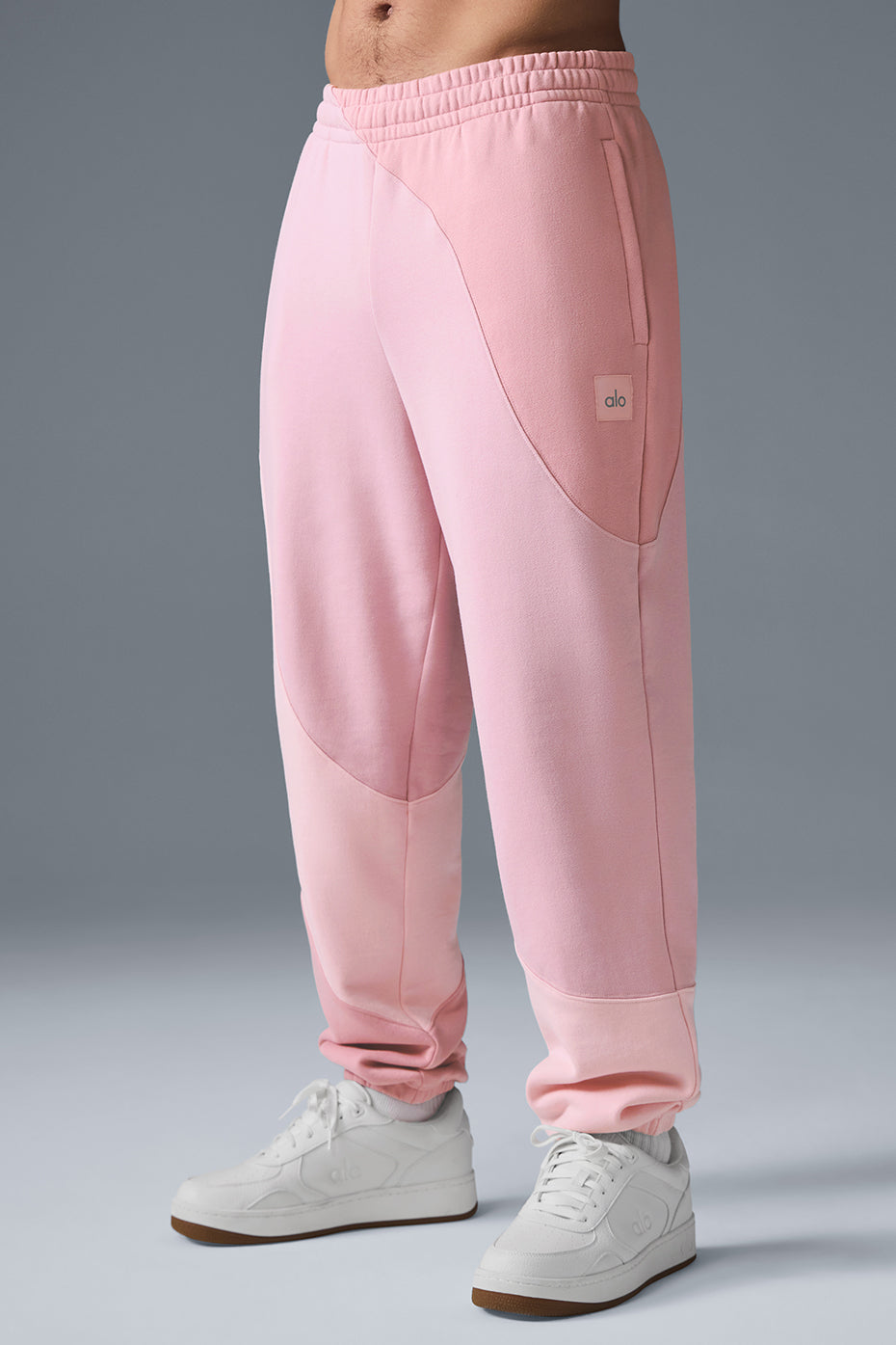 Pantalon de jogging Make Waves - Rose coucher de soleil ton sur ton