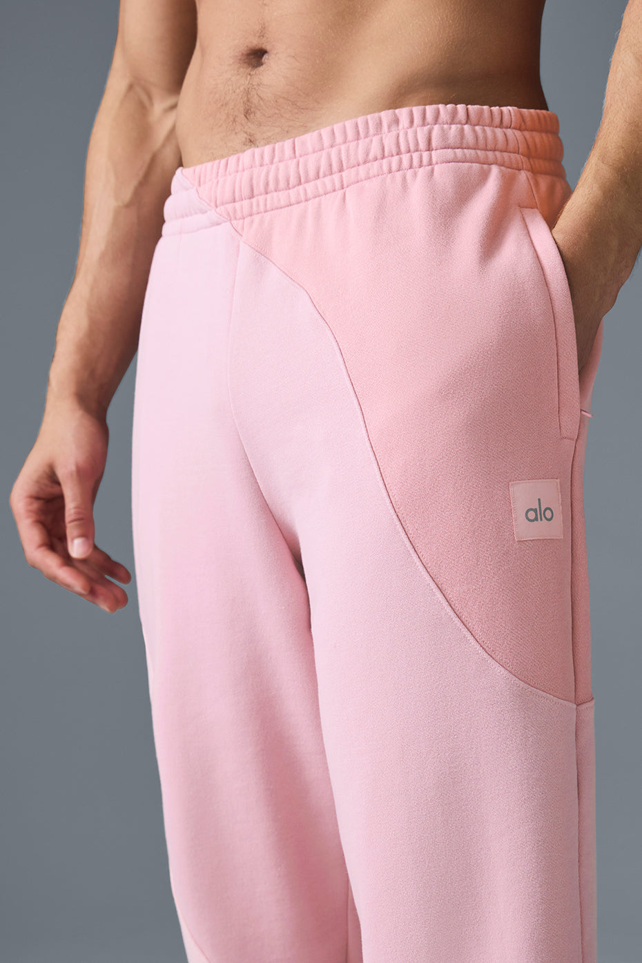 Pantalon de jogging Make Waves - Rose coucher de soleil ton sur ton