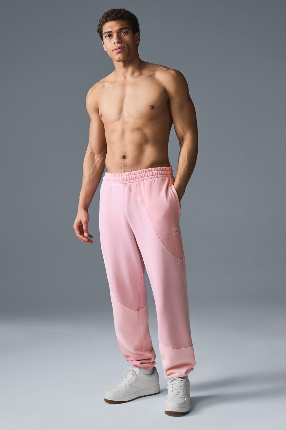 Pantalon de jogging Make Waves - Rose coucher de soleil ton sur ton