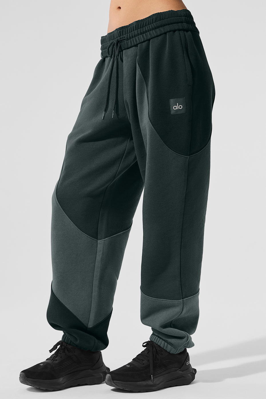 Pantalon de jogging Make Waves - Vert charbon ton sur ton