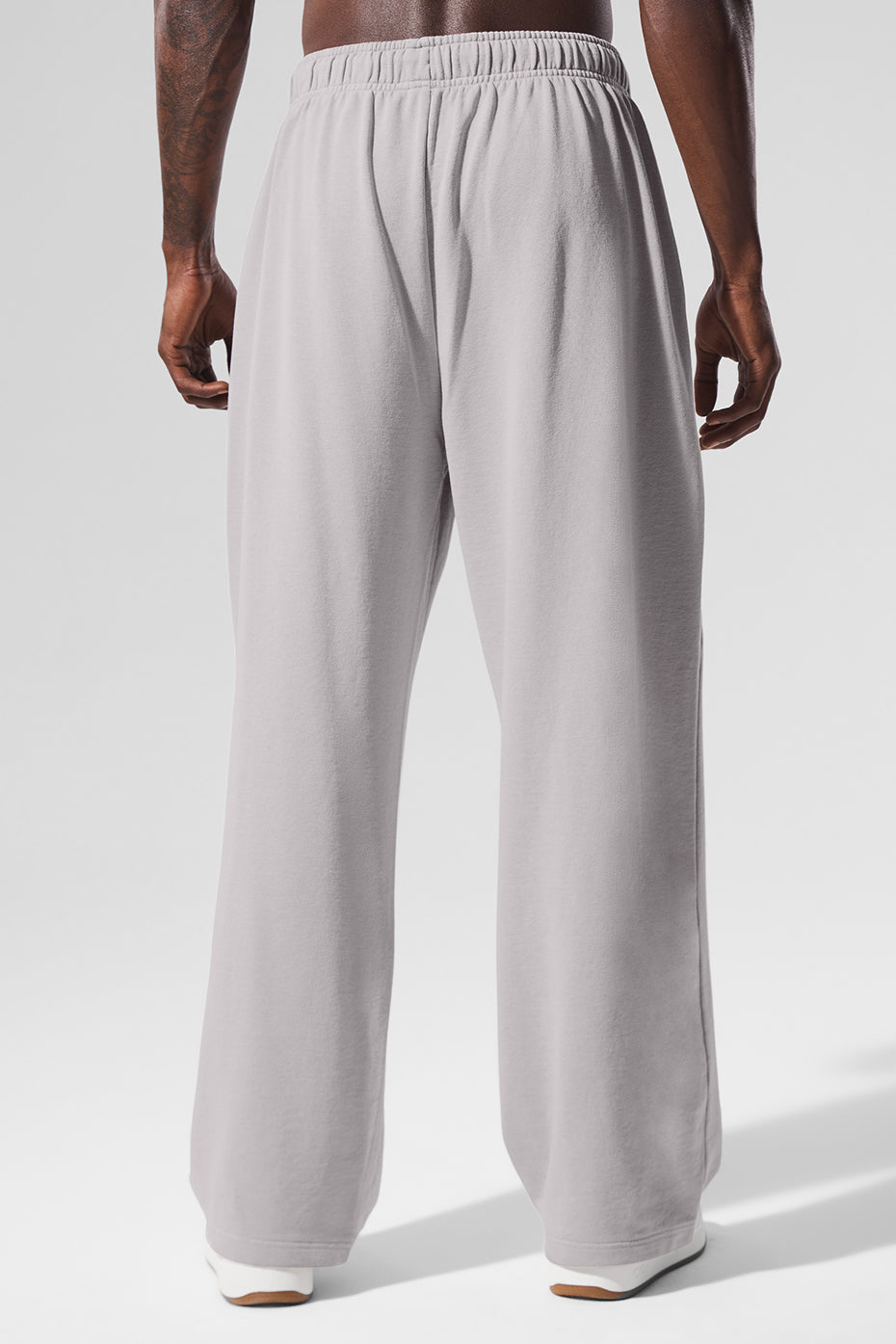 Pantalon de jogging droit Accolade délavé - Gris ciel délavé