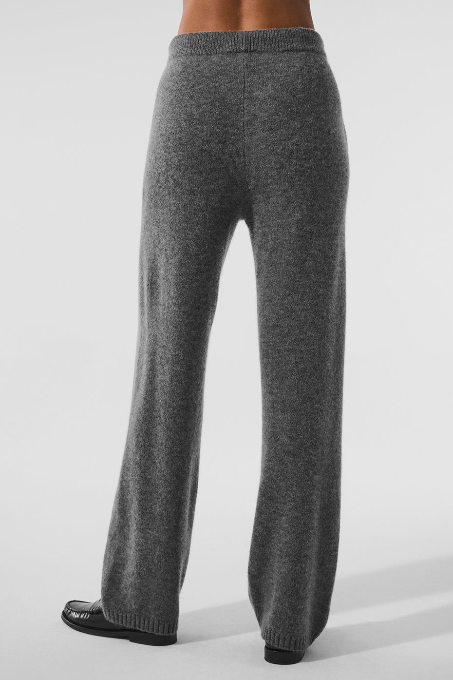 Pantalon de jogging New Class en laine et cachemire - Gris platine