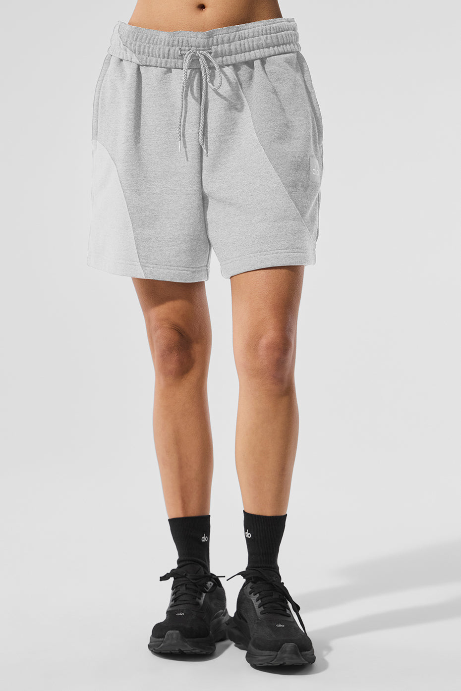 Short Make Waves de 7 pouces - Gris chiné sport ton sur ton