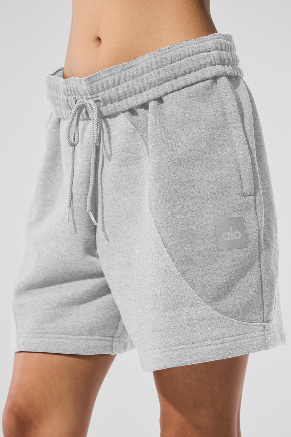 Short Make Waves de 7 pouces - Gris chiné sport ton sur ton