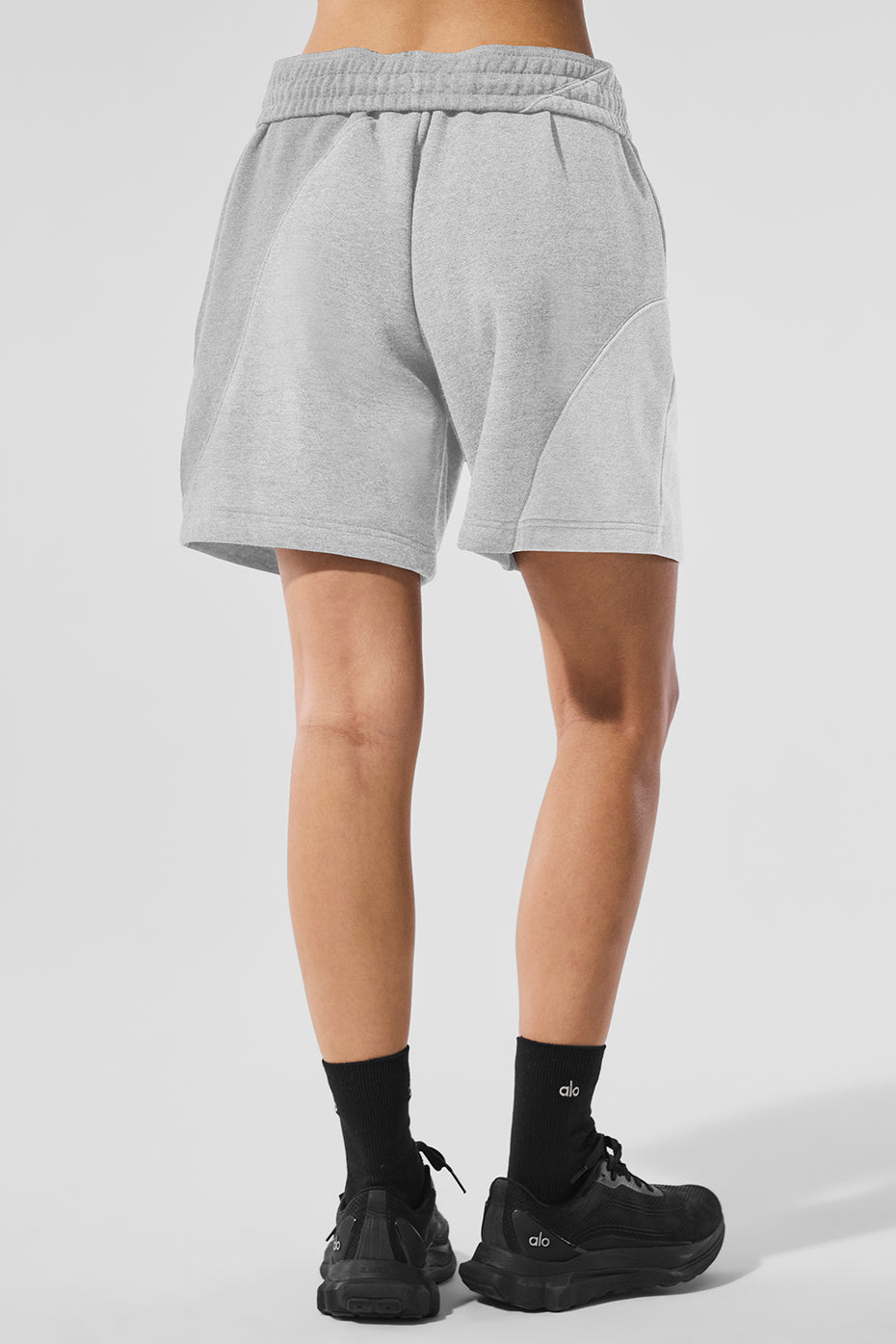 Short Make Waves de 7 pouces - Gris chiné sport ton sur ton