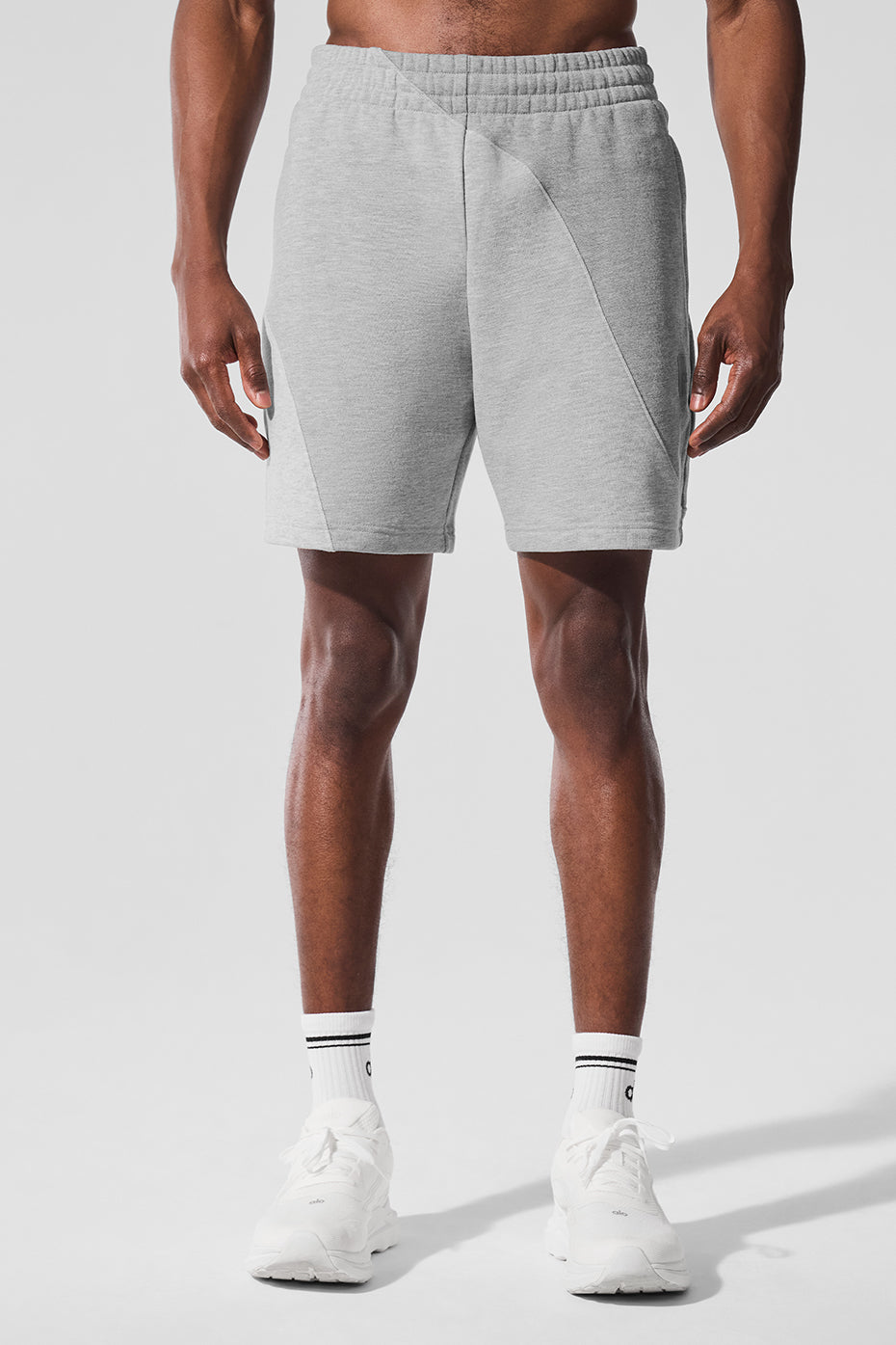 Short Make Waves de 7 pouces - Gris chiné sport ton sur ton