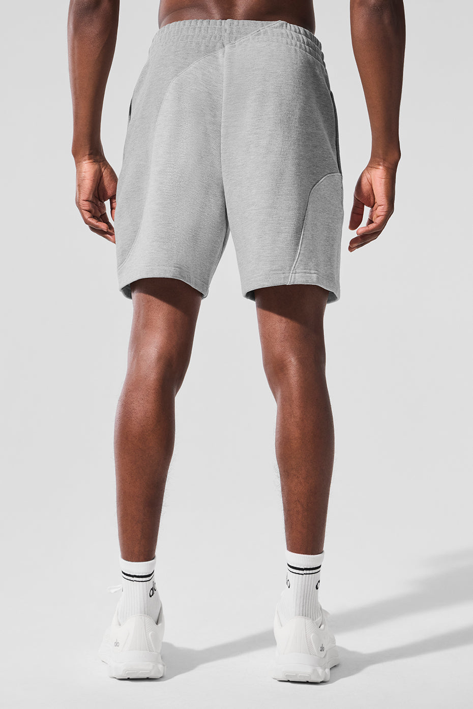 Short Make Waves de 7 pouces - Gris chiné sport ton sur ton