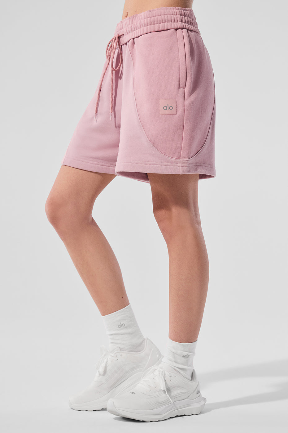 Short Make Waves de 7 pouces - Rose coucher de soleil ton sur ton