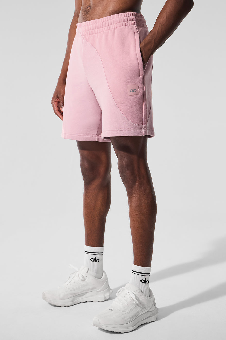 Short Make Waves de 7 pouces - Rose coucher de soleil ton sur ton