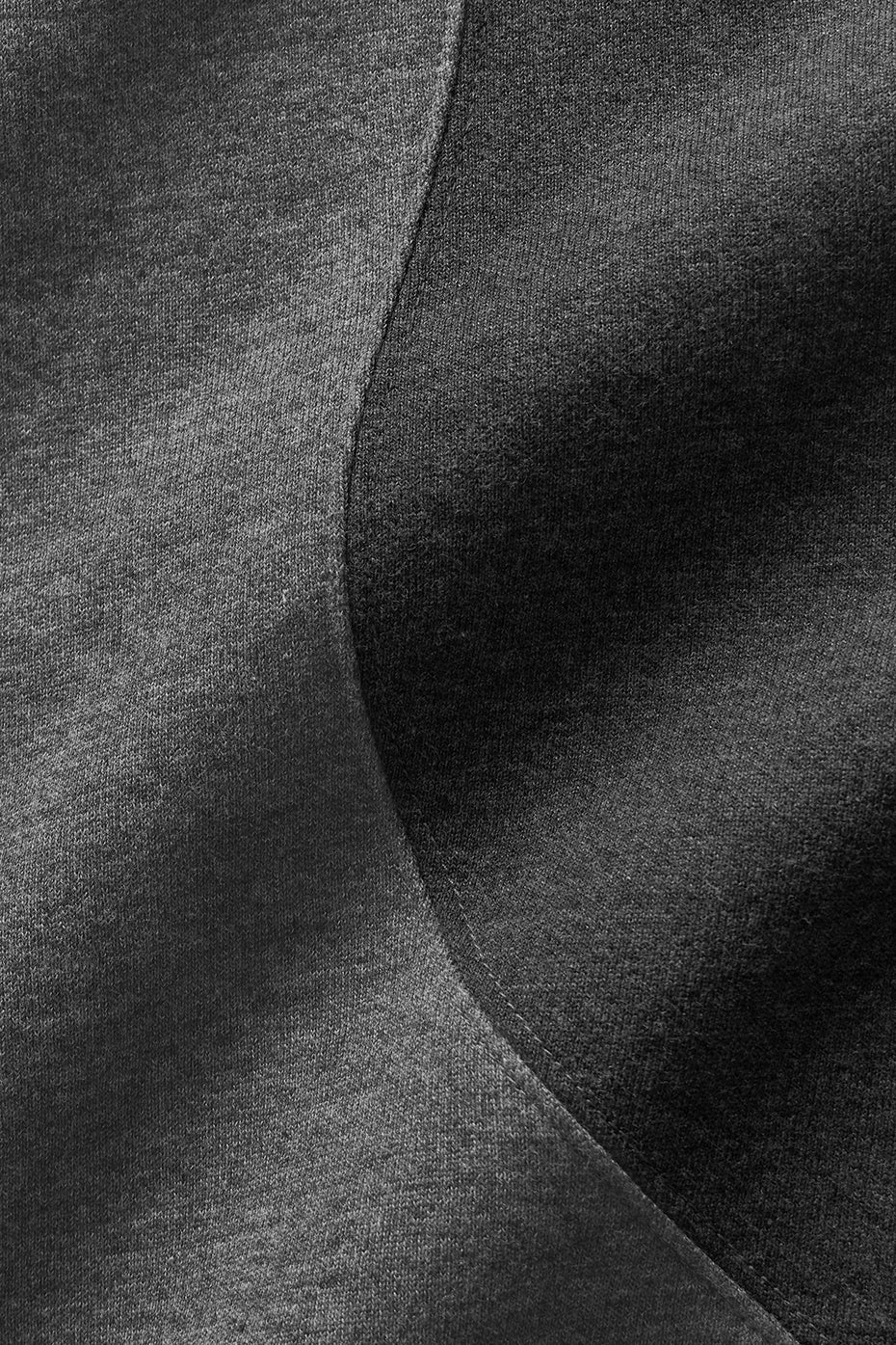Short Make Waves de 7 pouces - Gris foncé chiné ton sur ton