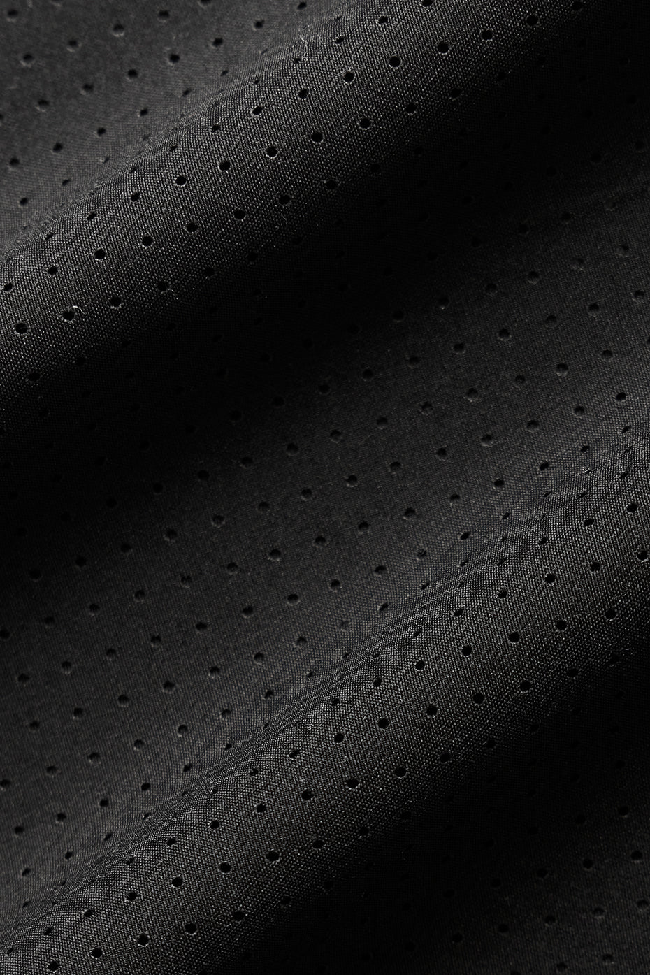 T-shirt court Mirage en résille - Noir