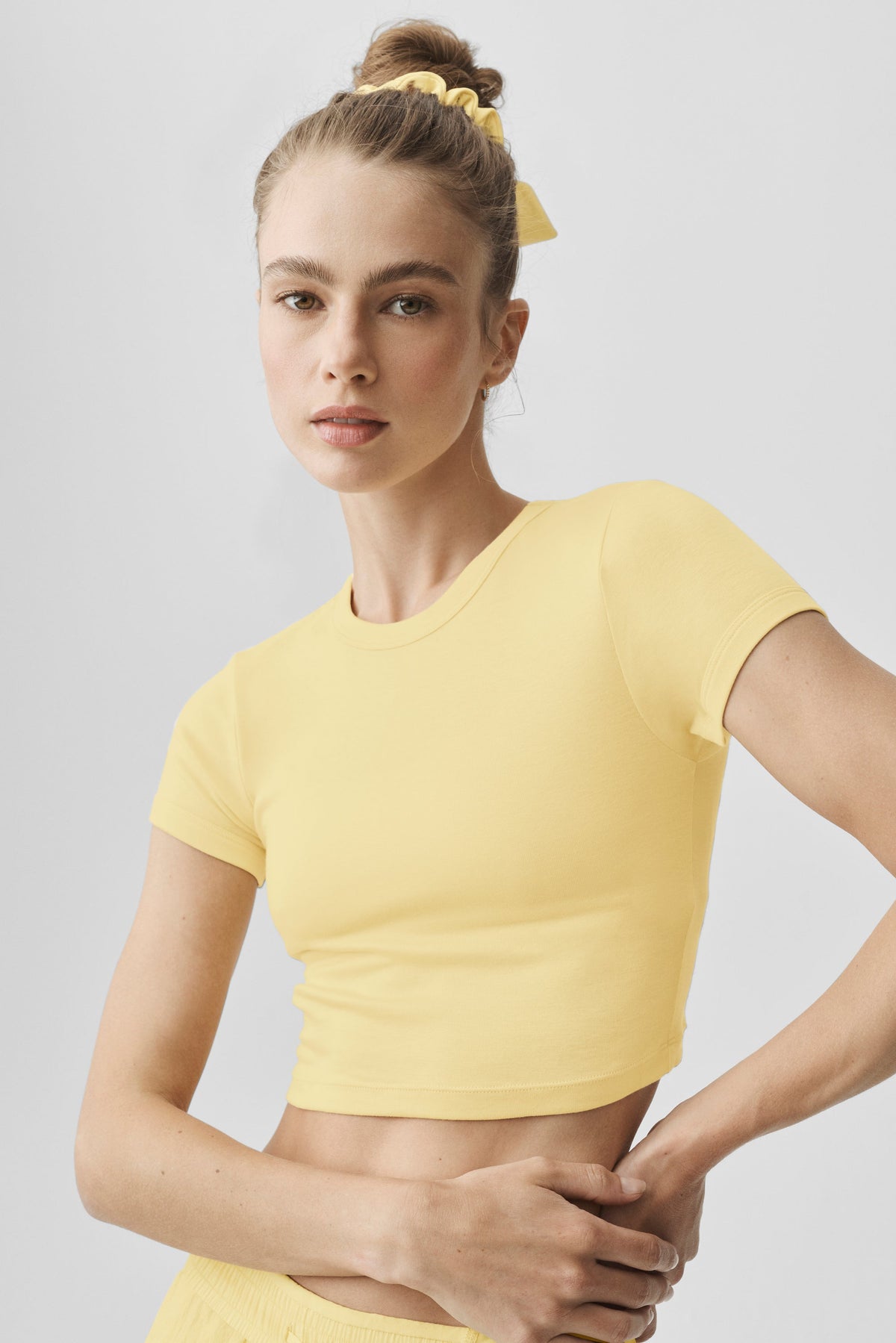 T-shirt court Timeless - Beurre chaud