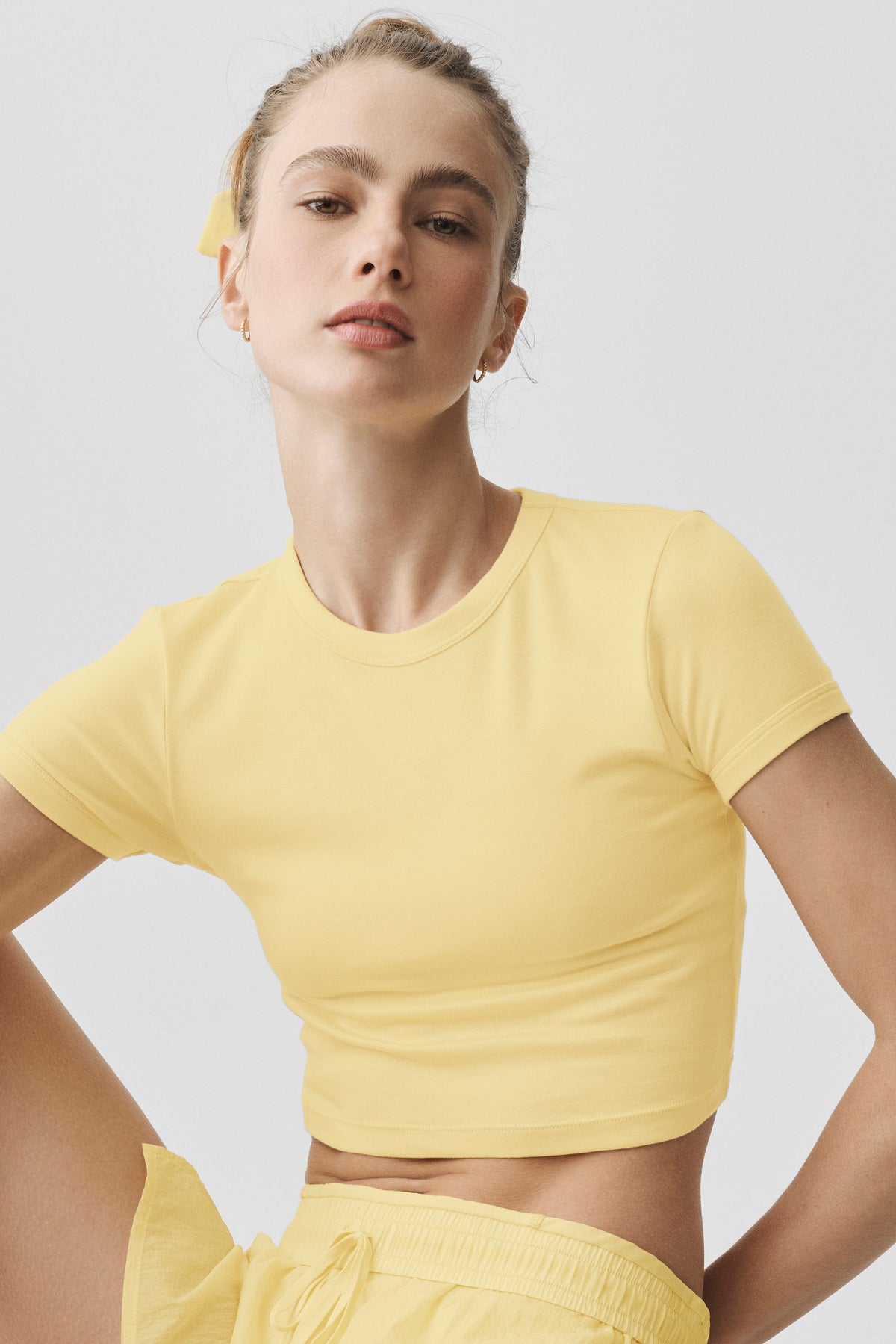 T-shirt court Timeless - Beurre chaud